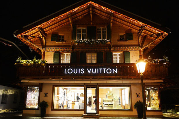 Gstaad resort : la boutique suisse de Louis Vuitton | Konbini France