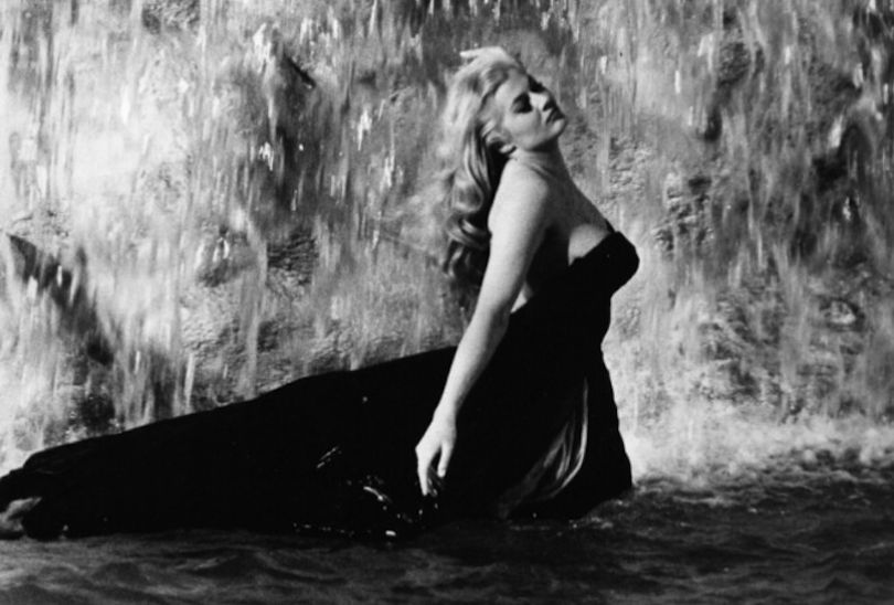 Anita Ekberg dans "La Dolce Vita" de Federico Fellini