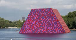 L’artiste Christo a inauguré une installation géante à Londres