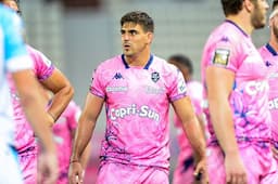 <p>Pablo MATERA of Stade Francais during the Top 14 match between Stade Francais and Bayonne at Stade Jean Bouin on October 02, 2020 in Paris, France. (Photo by Sandra Ruhaut/Icon Sport via Getty Images)</p>
