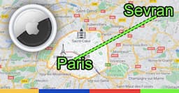 Comment mon AirTag a voyagé tout seul de Paris à Sevran
