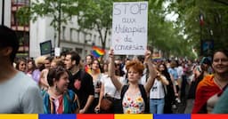 <p>Manifestation, juin 2021. © Raphael Kessler / Hans Lucas via Reuters Connect</p>
