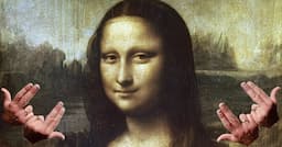 <p>© Léonard de Vinci/Musée du Louvre ; © PHAS/Universal Images Group/Getty Images</p>
