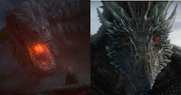 Drogon, Caraxes et Vhagar, on a classé les dragons de Game of Thrones du plus éclatax au plus terrifiant